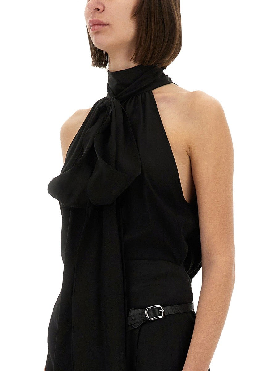 Tom Ford Women's Blouse Lavalliere Black