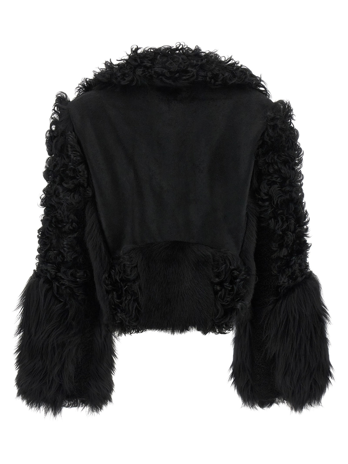 Fendi Blouson Biker Jacket Black