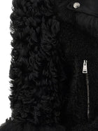 Fendi Blouson Biker Jacket Black