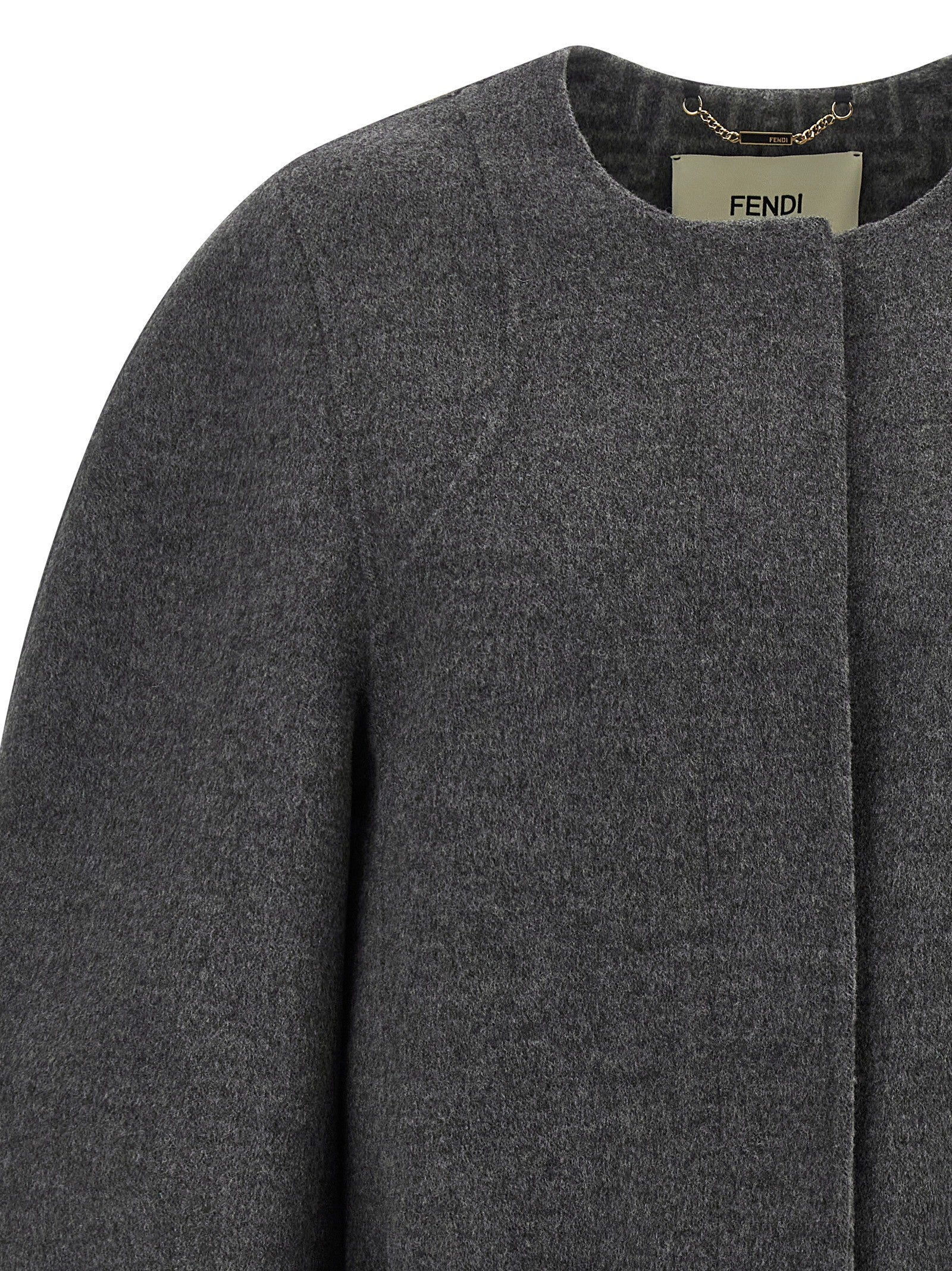 Fendi Blouson Cocoon Grey