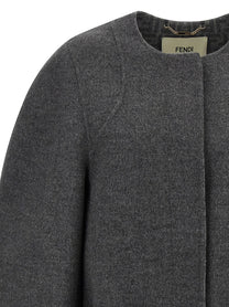 Fendi Blouson Cocoon Grey