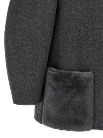 Fendi Blouson Cocoon Grey