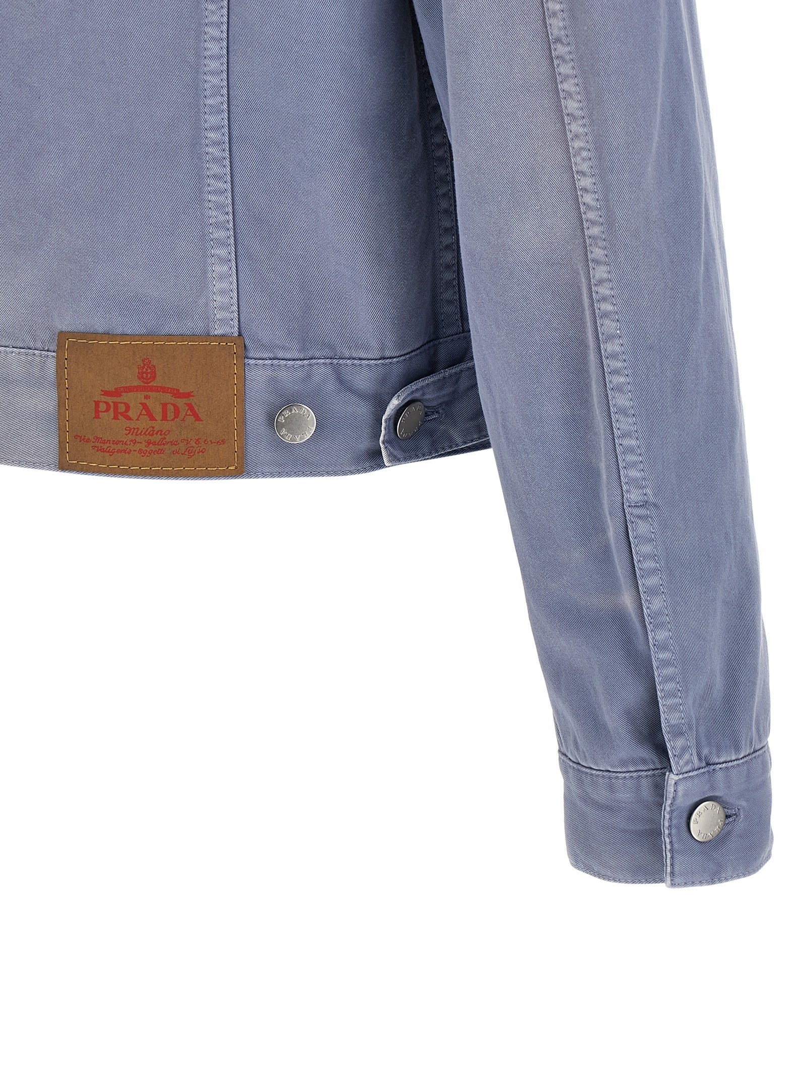 Prada Blouson Gabardine Blue