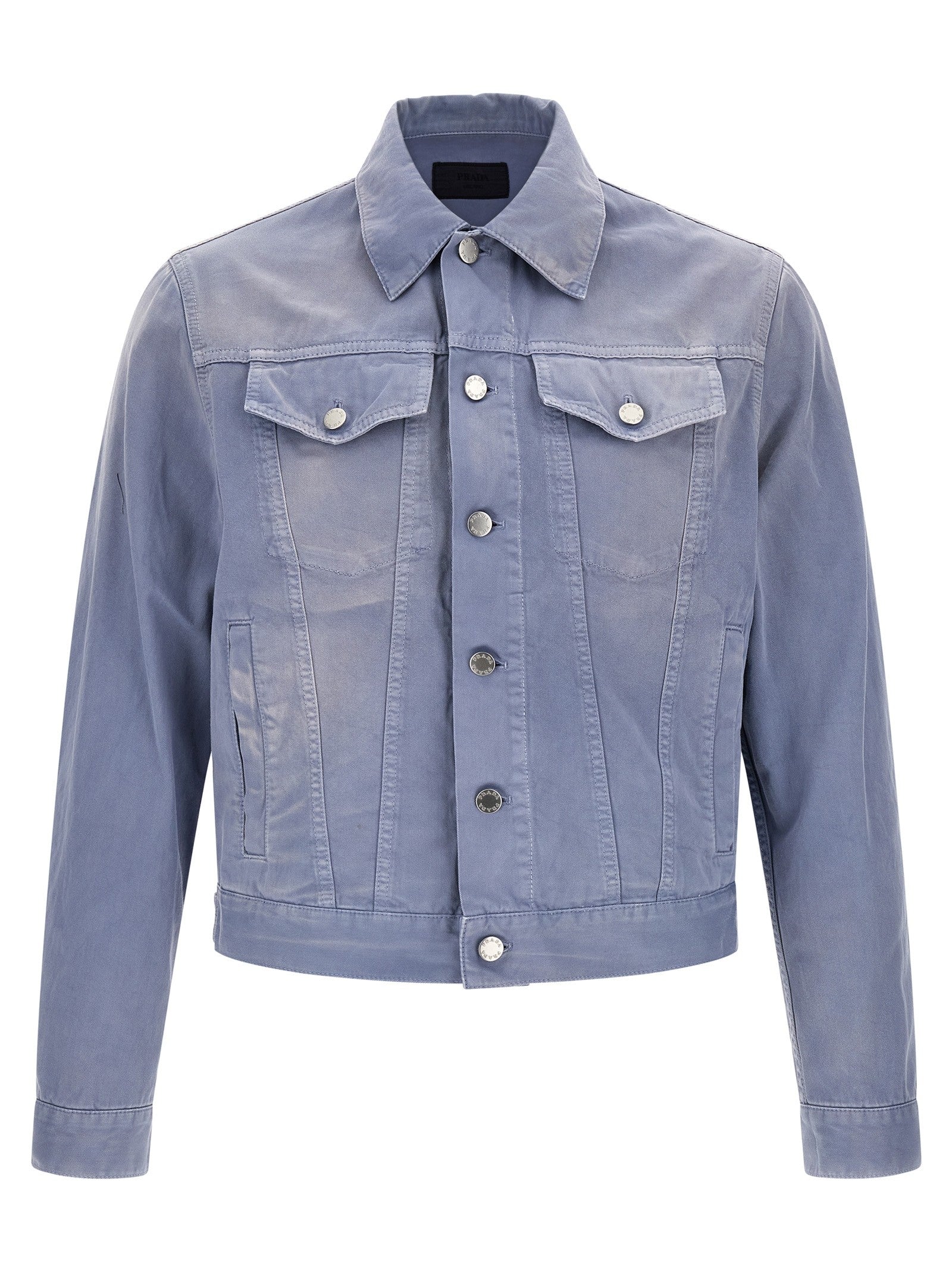 Prada Blouson Gabardine Blue