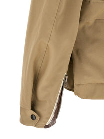 Sacai Blouson Jacket Beige