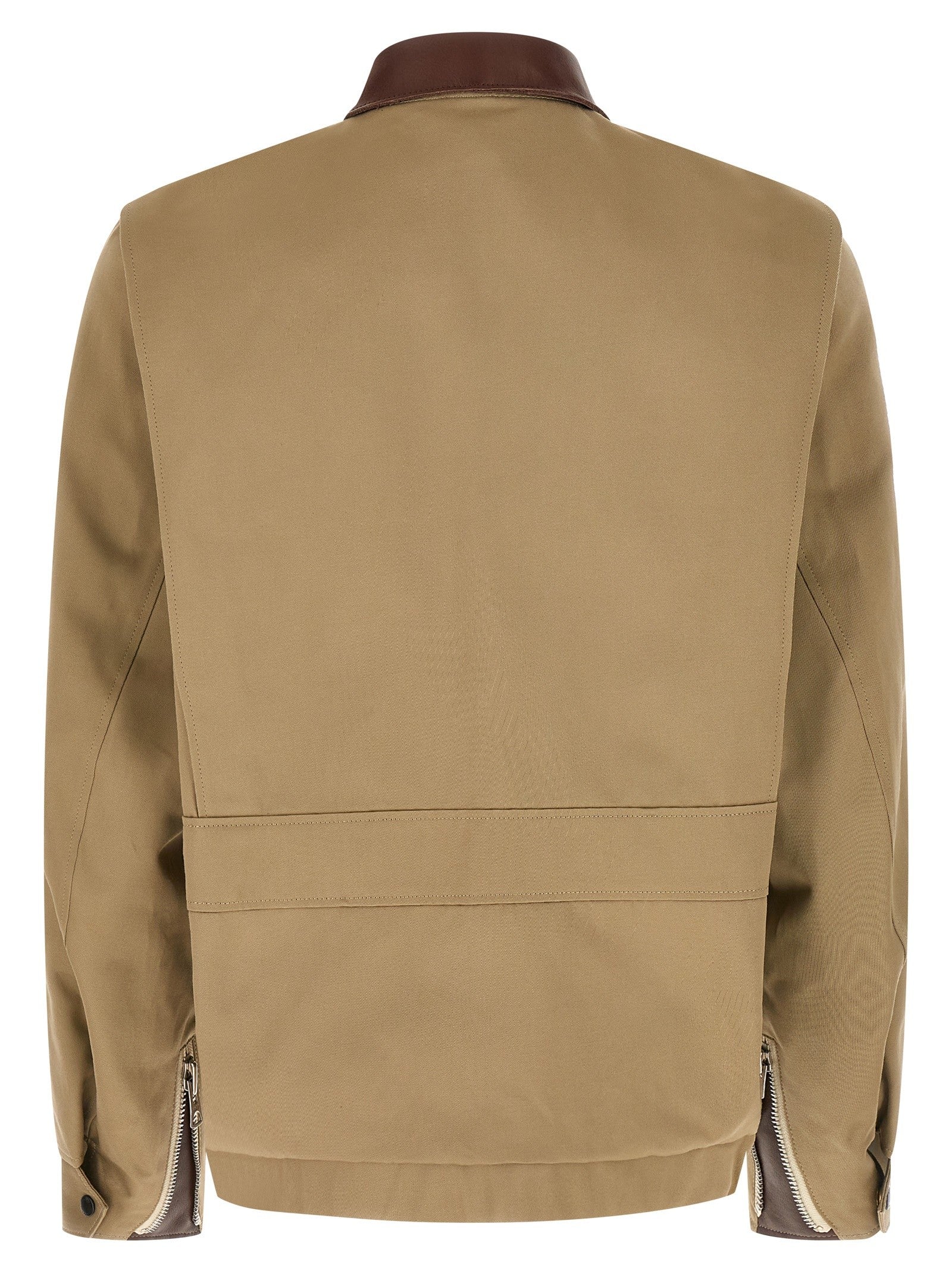 Sacai Blouson Jacket Beige