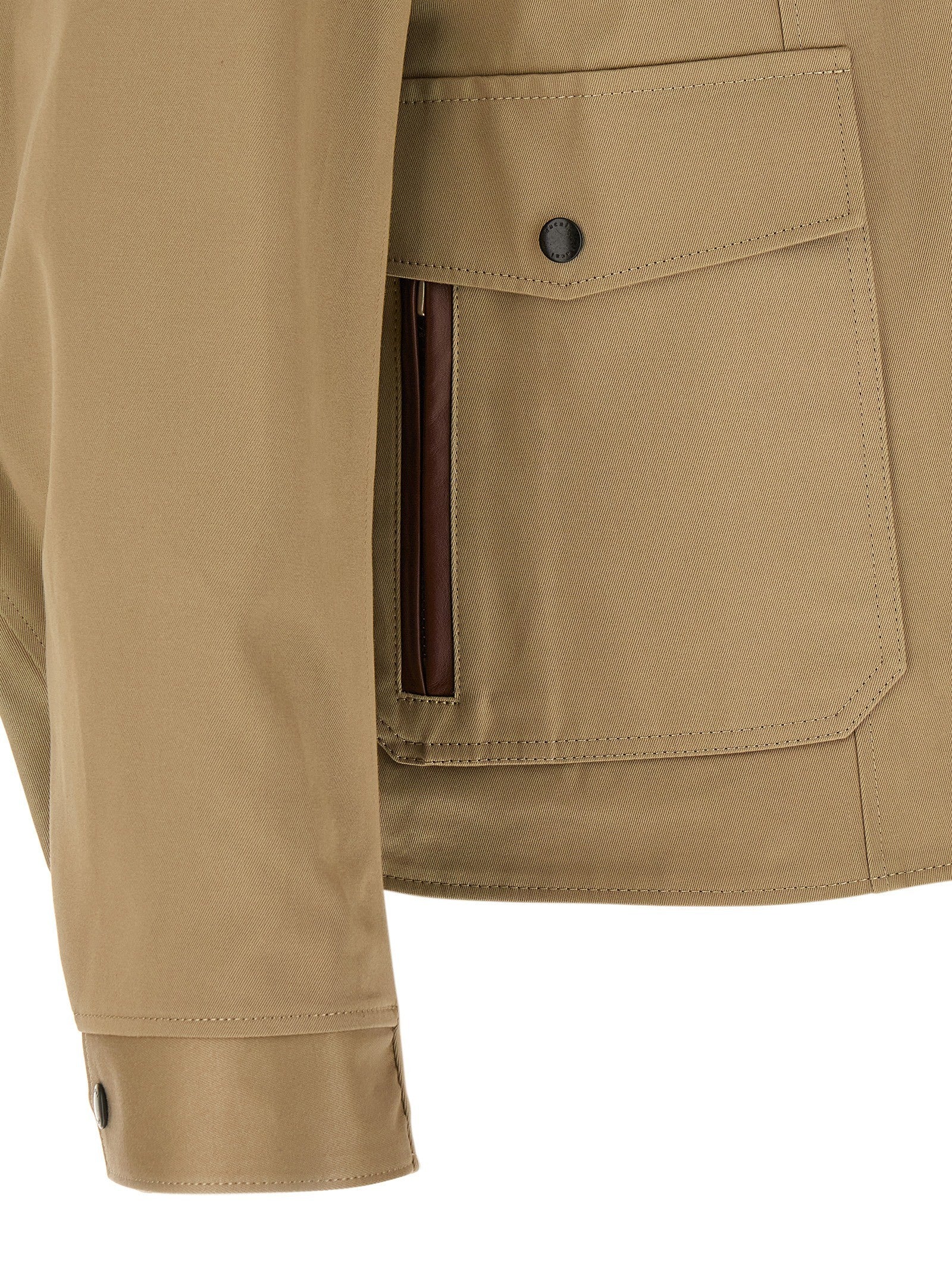 Sacai Blouson Jacket Beige