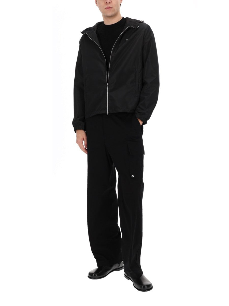 Fendi Men's Blouson Jacket Black