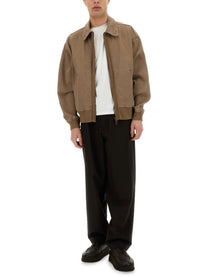 Emporio Armani Men's Blouson Jacket Brown