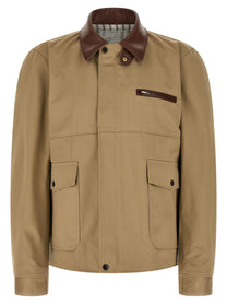 Sacai Blouson Jacket Beige