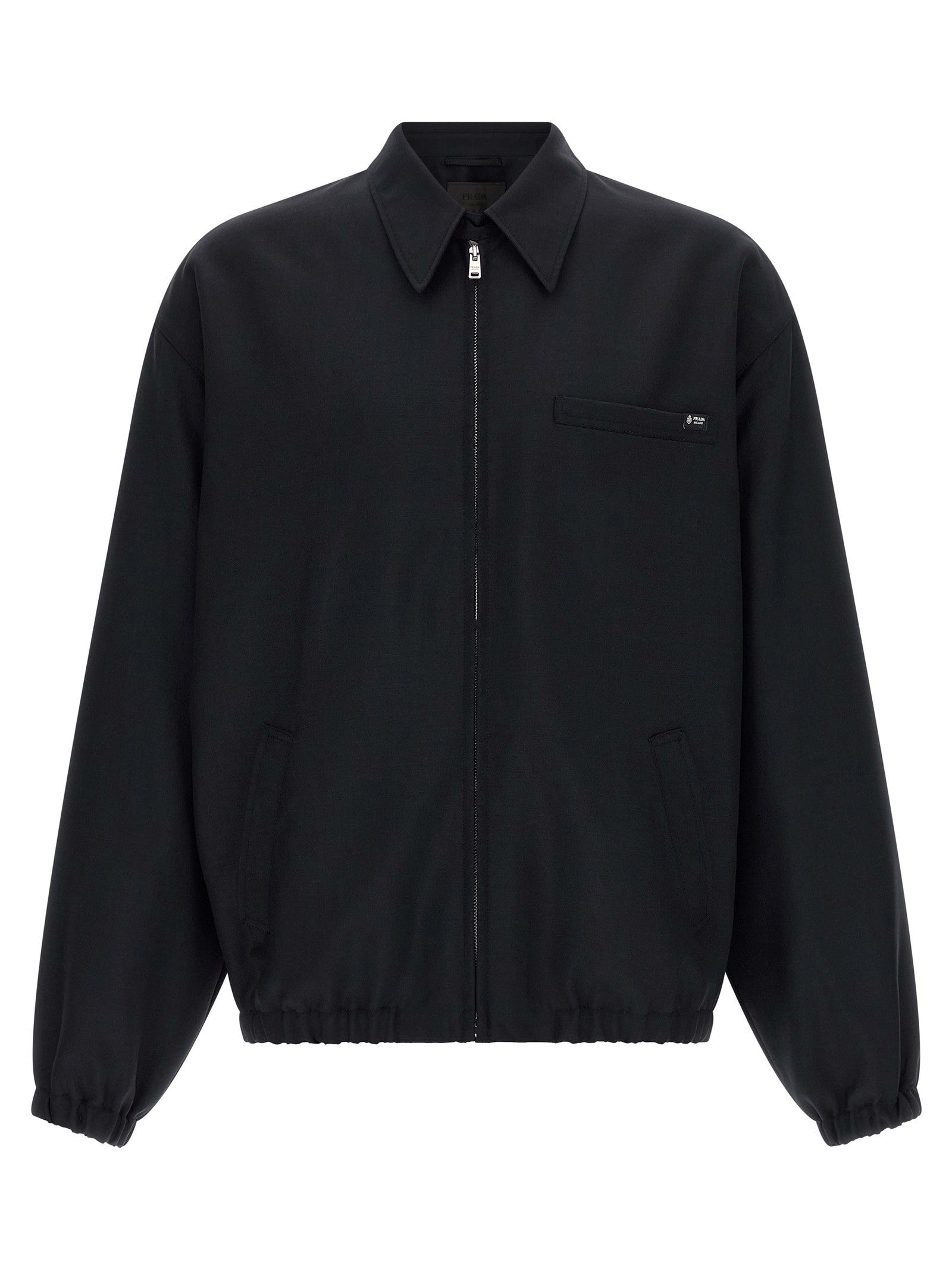 Prada Blouson Light Mohair Blue