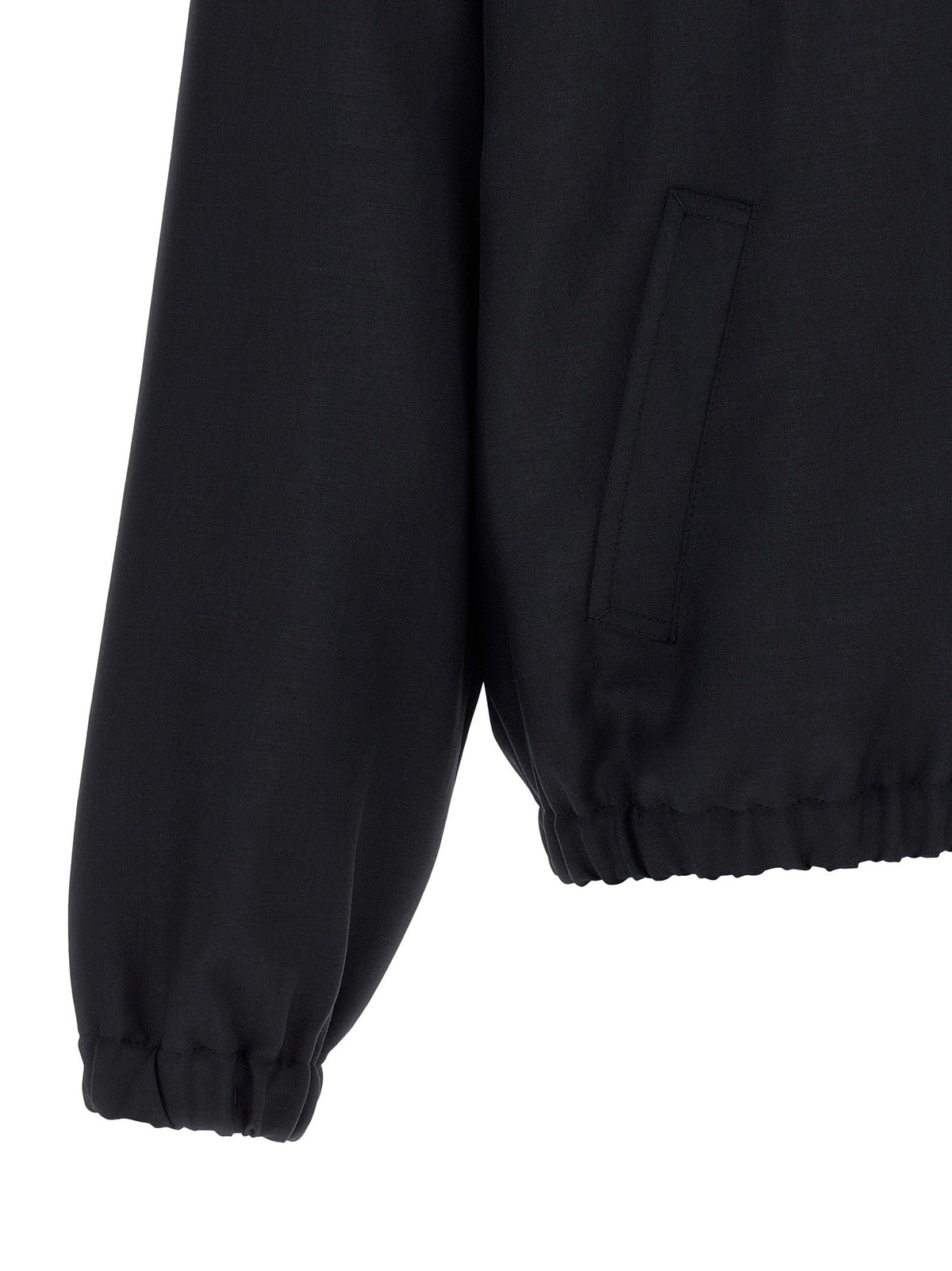 PRADA Blouson Light Mohair Blue, view 4