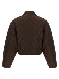 PRADA Blouson Re Nylon Brown