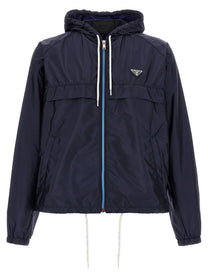 Prada Blouson Re Nylon Blue
