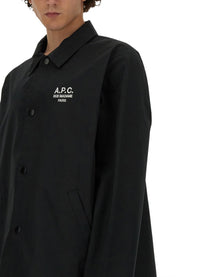 A.P.C Men's Blouson Regis Black