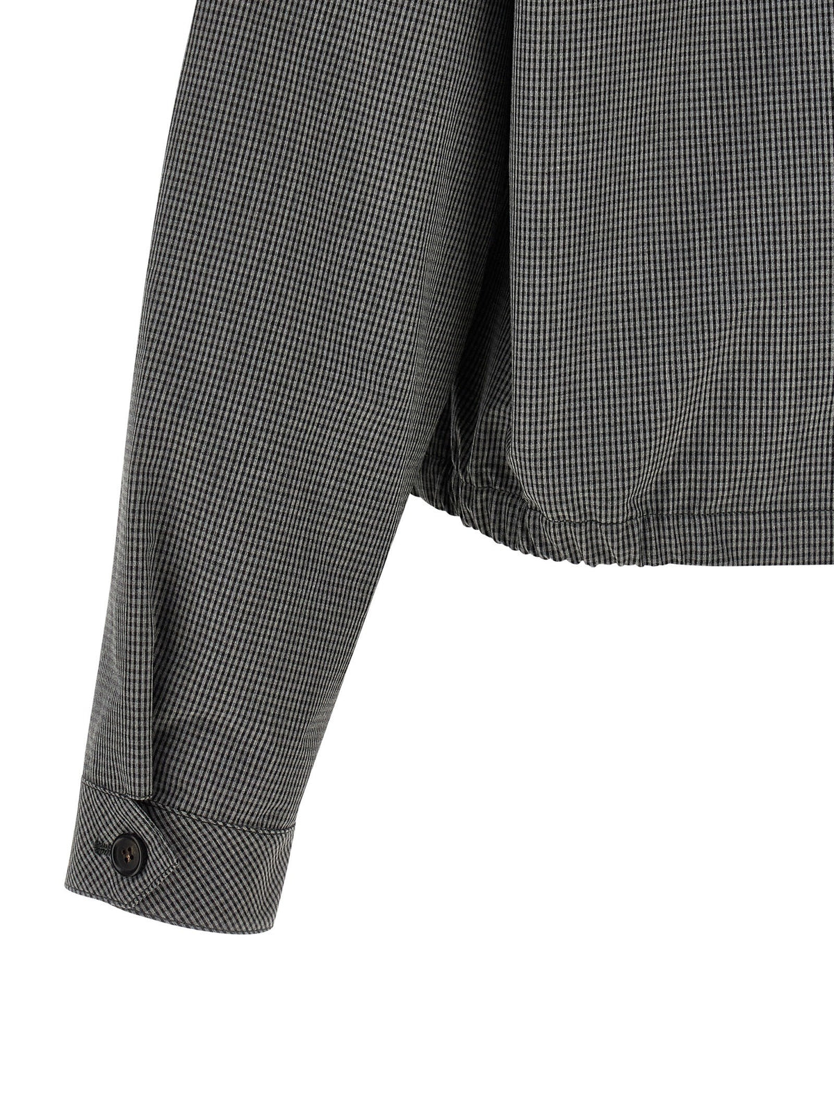 Miu Miu Blouson Vichy Check Grey, view 4