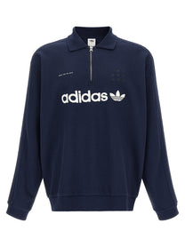Adidas Statement Blue Capsule Polo Shirt Song for the Mute Adidas Blue