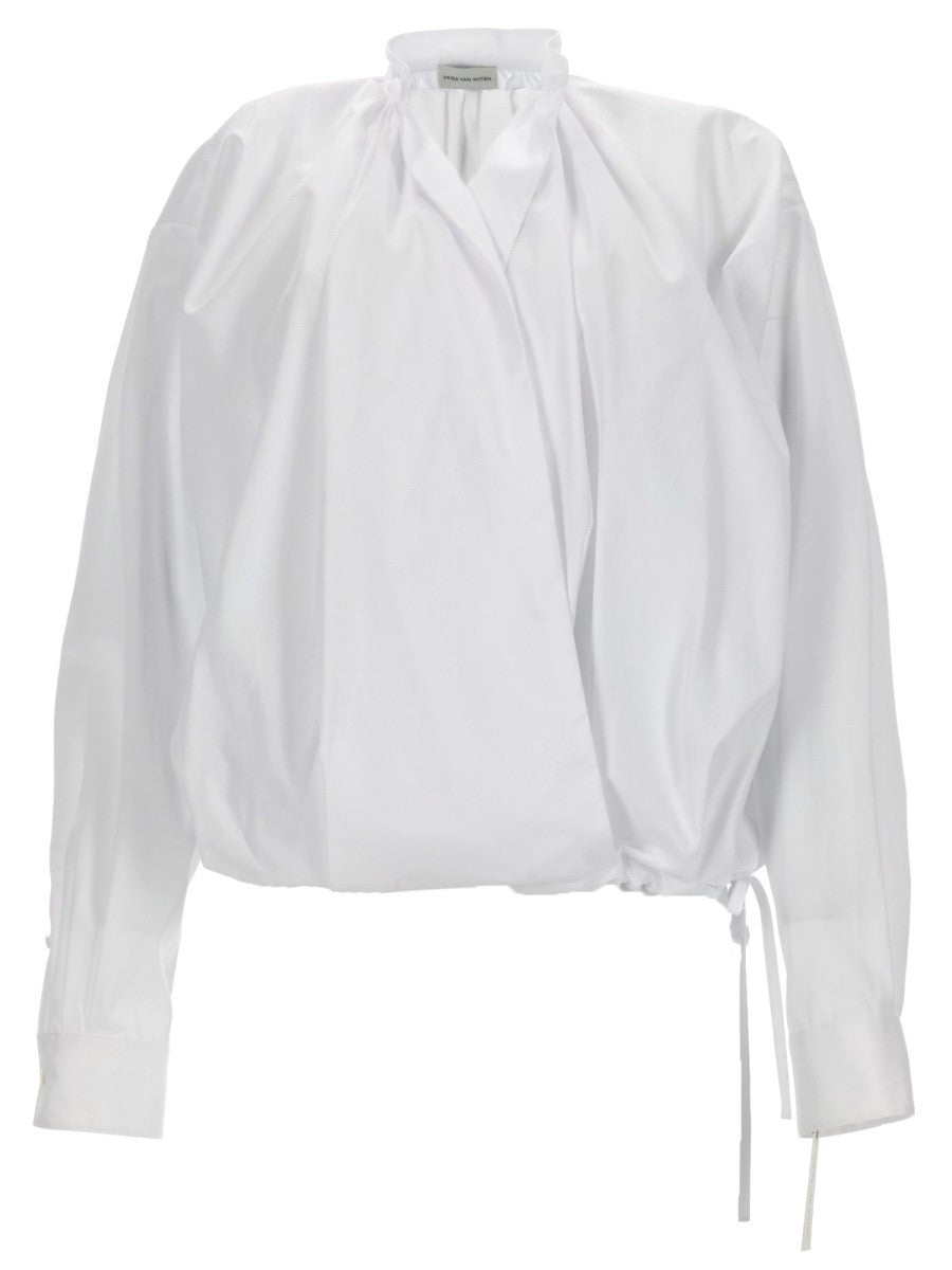 Dries Van Noten Women's Blue Cenver White