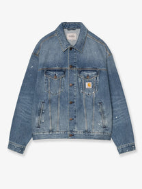Carhartt Wip Men's Blue Denim Jacket Blue