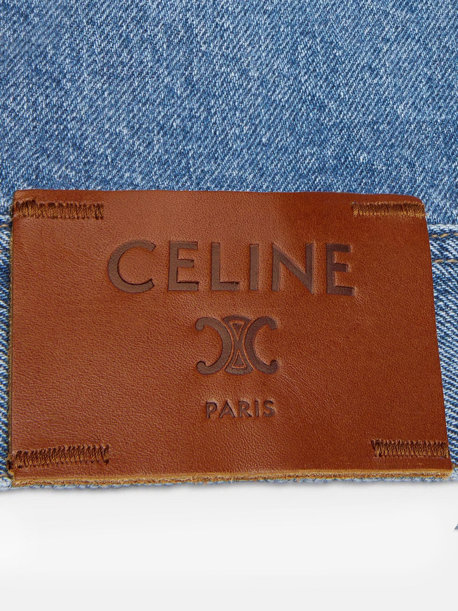 Celine Men's Blue Denim Jacket Blue Celine