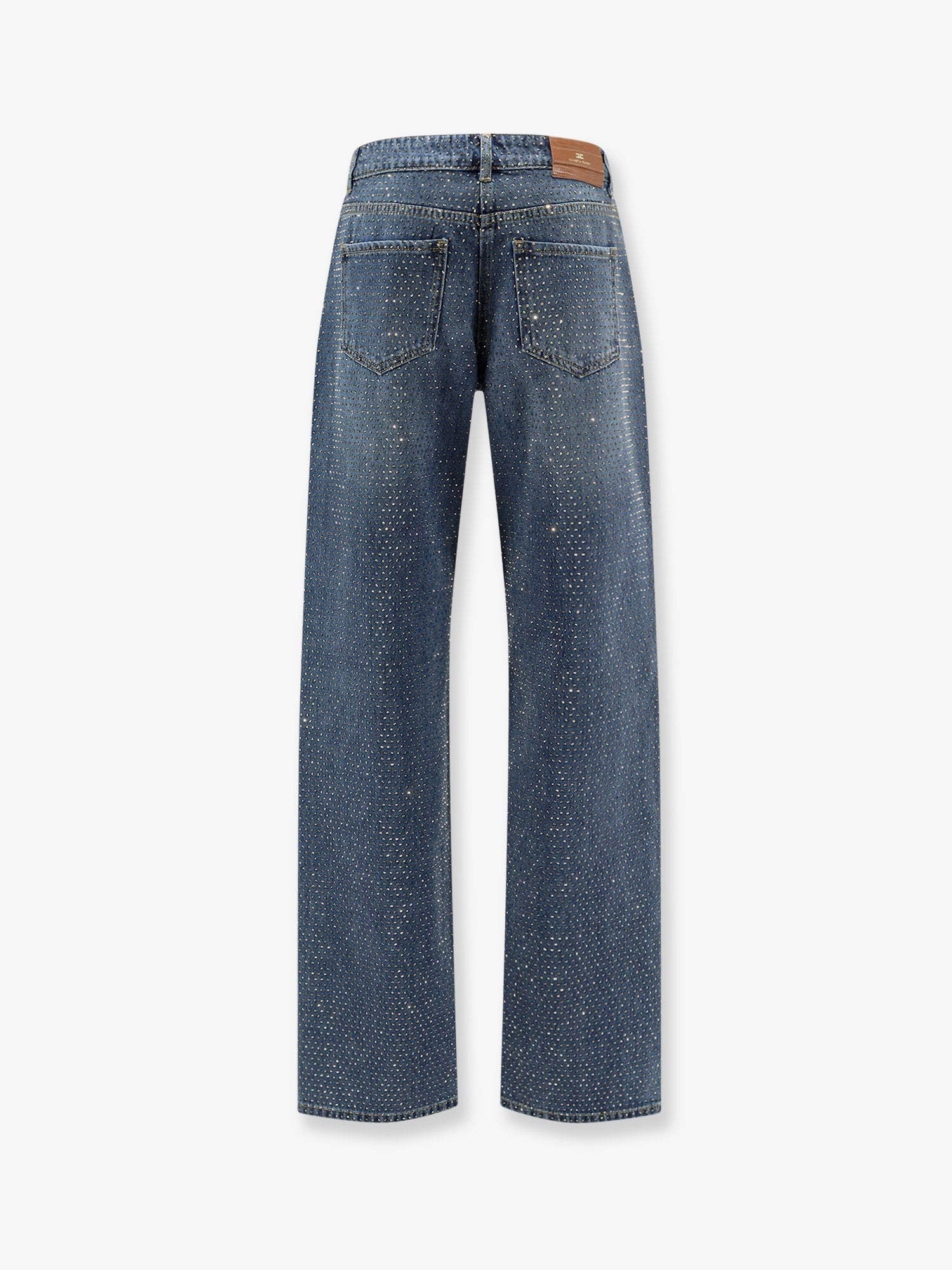 Elisabetta Franchi Women's Blue Denim Jeans Blue