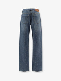 Elisabetta Franchi Women's Blue Denim Jeans Blue