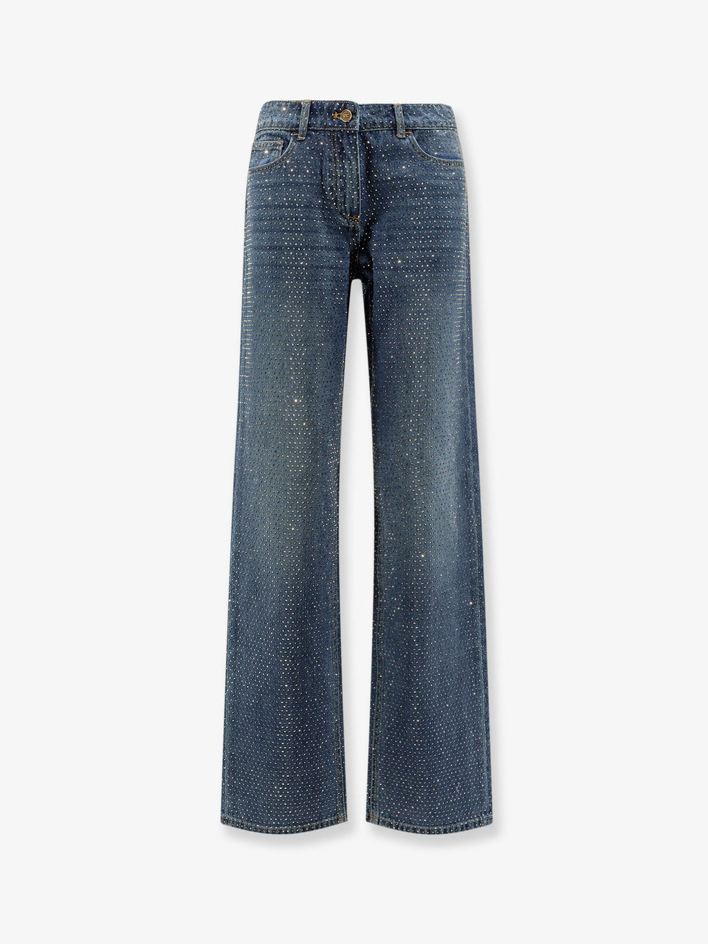 Elisabetta Franchi Women's Blue Denim Jeans Blue
