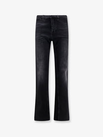 Gucci Men's Blue Denim Jeans Black