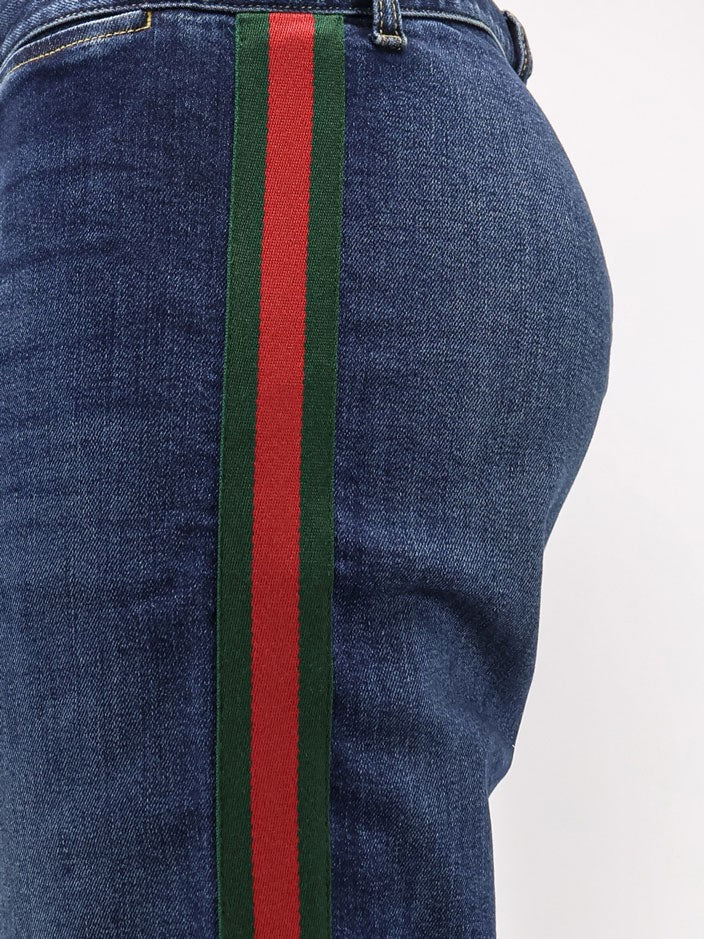 Gucci Men's Blue Denim Jeans Blue
