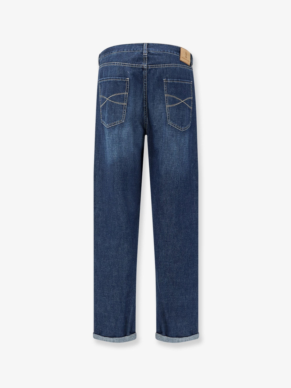 Brunello Cucinelli Men's Blue Denim Jeans Blue