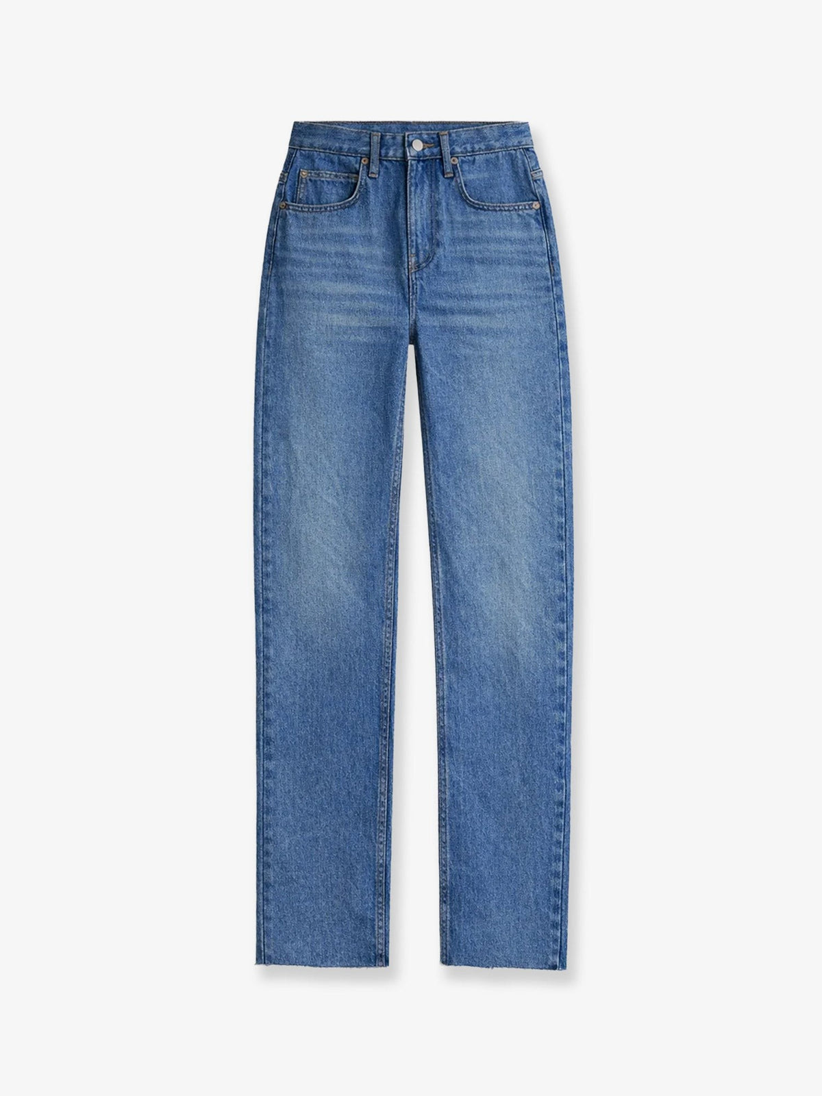 The Frankie Shop Women's Blue Denim Jeans Blue