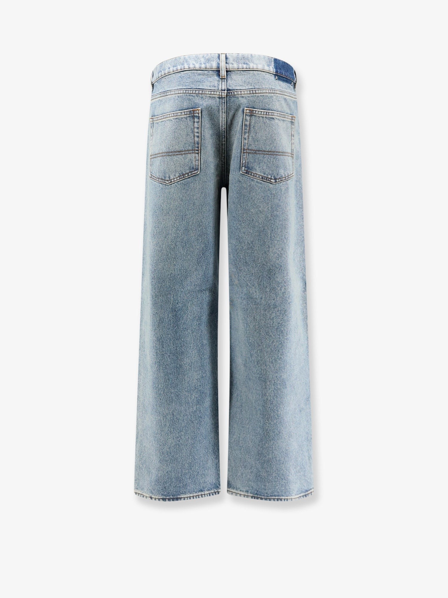 Golden Goose Men's Blue Denim Jeans Blue