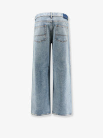 Golden Goose Men's Blue Denim Jeans Blue