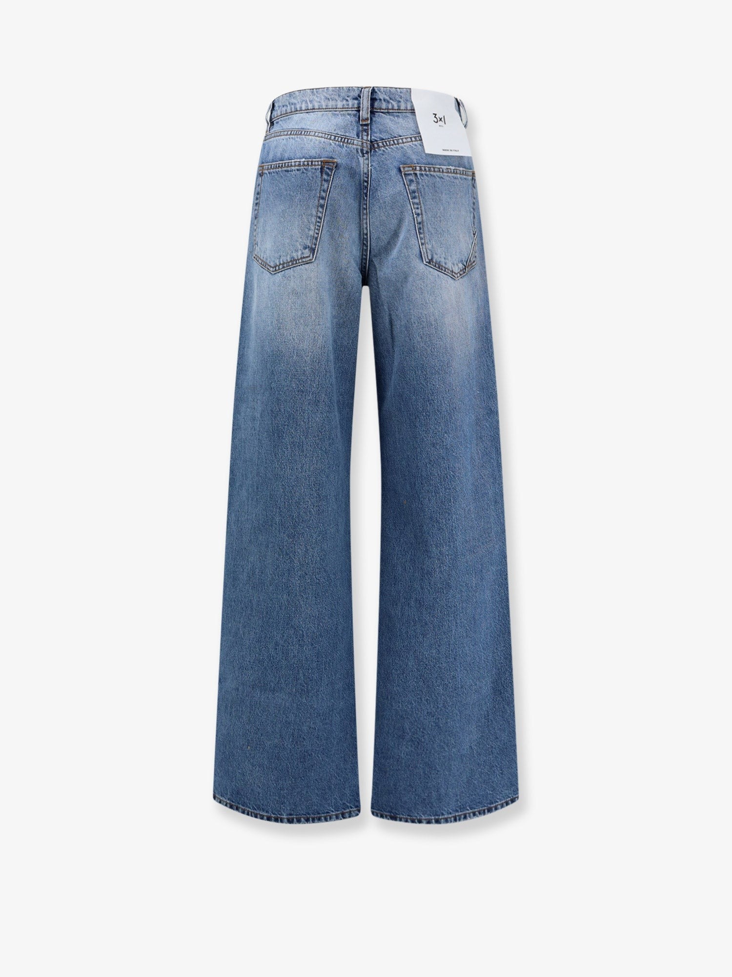 3x1 Women's Blue Denim Jeans Blue
