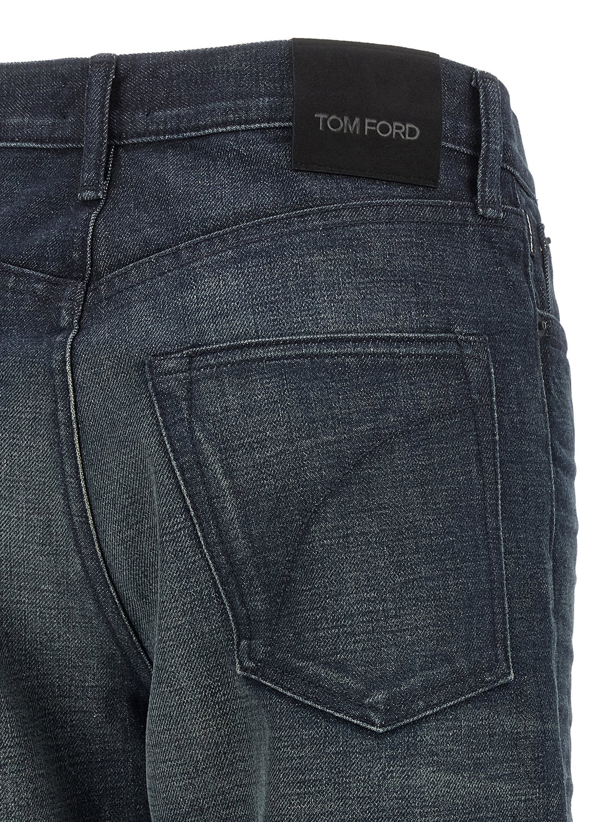 Tom Ford Blue Denim Jeans Blue