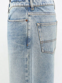 Golden Goose Men's Blue Denim Jeans Blue