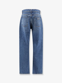 Miu Miu Women's Blue Denim Jeans Blue