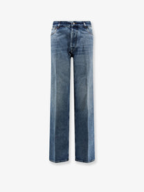 Miu Miu Women's Blue Denim Jeans Blue