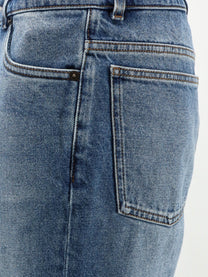 Miu Miu Women's Blue Denim Jeans Blue