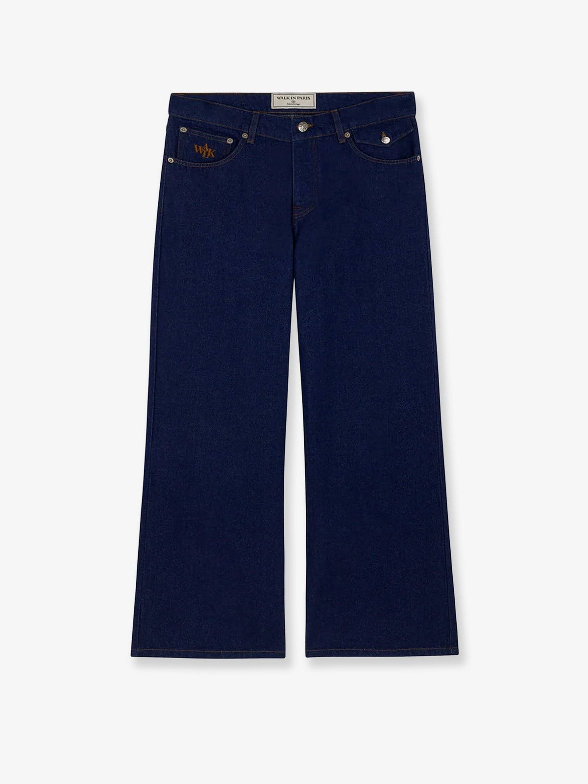 Walk In Paris Men's Blue Denim Jeans Blue
