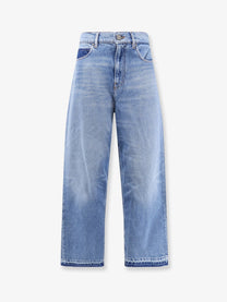 Pinko Women's Blue Denim Jeans Bronze