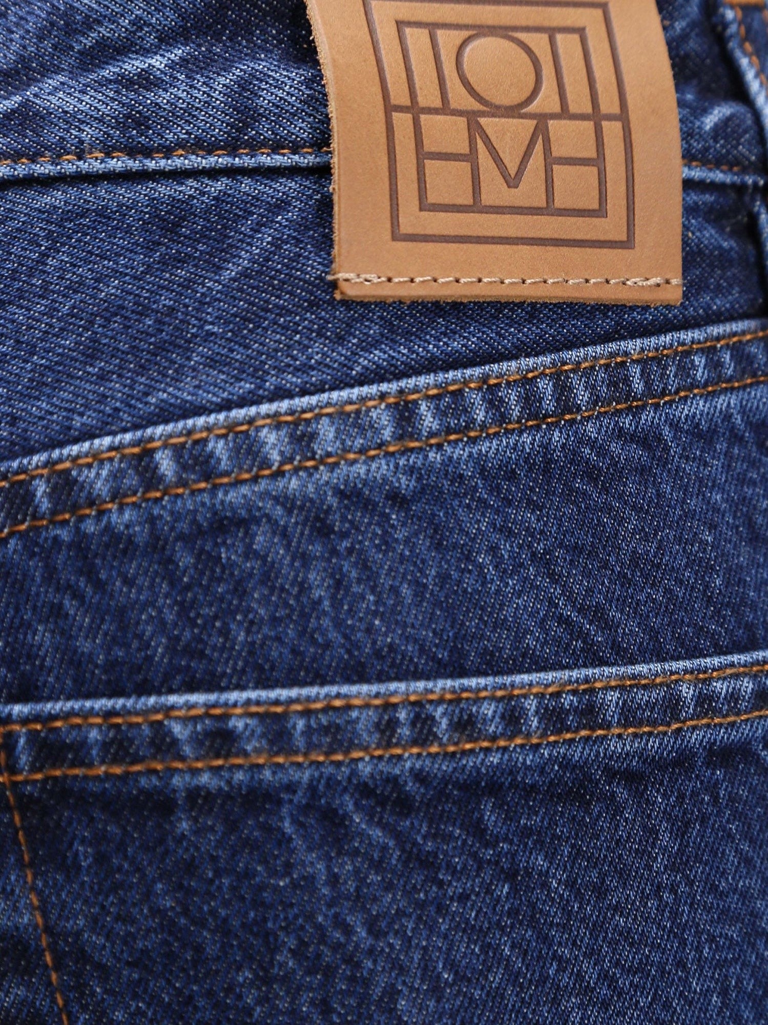Toteme Women's Blue Denim Jeans Blue