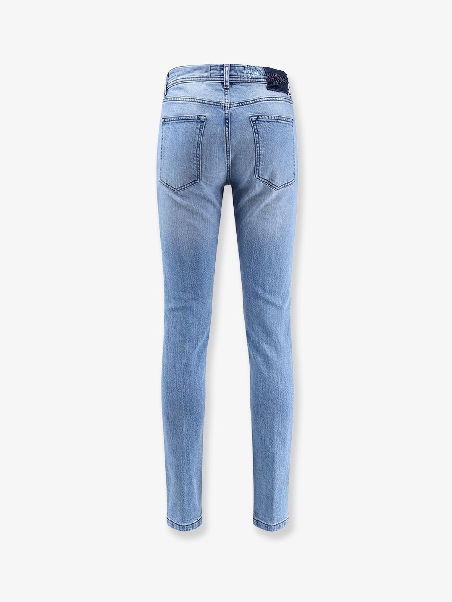 Kiton Men's Blue Denim Jeans Blue