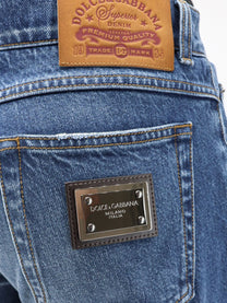 Dolce &amp; Gabbana Men's Blue Denim Jeans Blue
