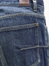 Dior Men's Blue Denim Jeans Blue