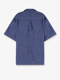 Loewe Men's Blue Denim Shirt Blue