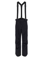 Moncler Grenoble Blue Denim Ski Bib Shorts Blue