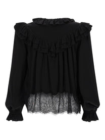 self-portrait Women's Blue in Lace Black
