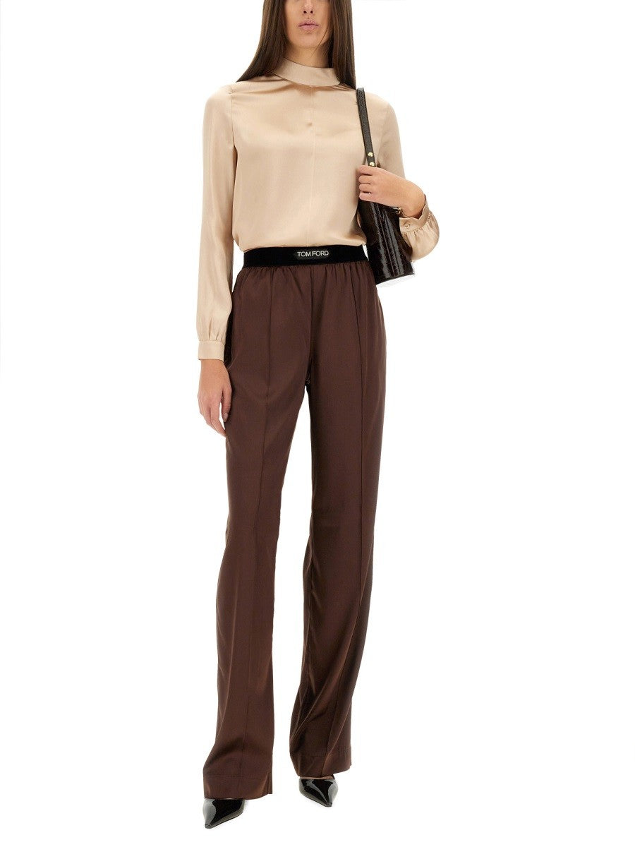 Tom Ford Women's Blue in Silk Pink, view 2