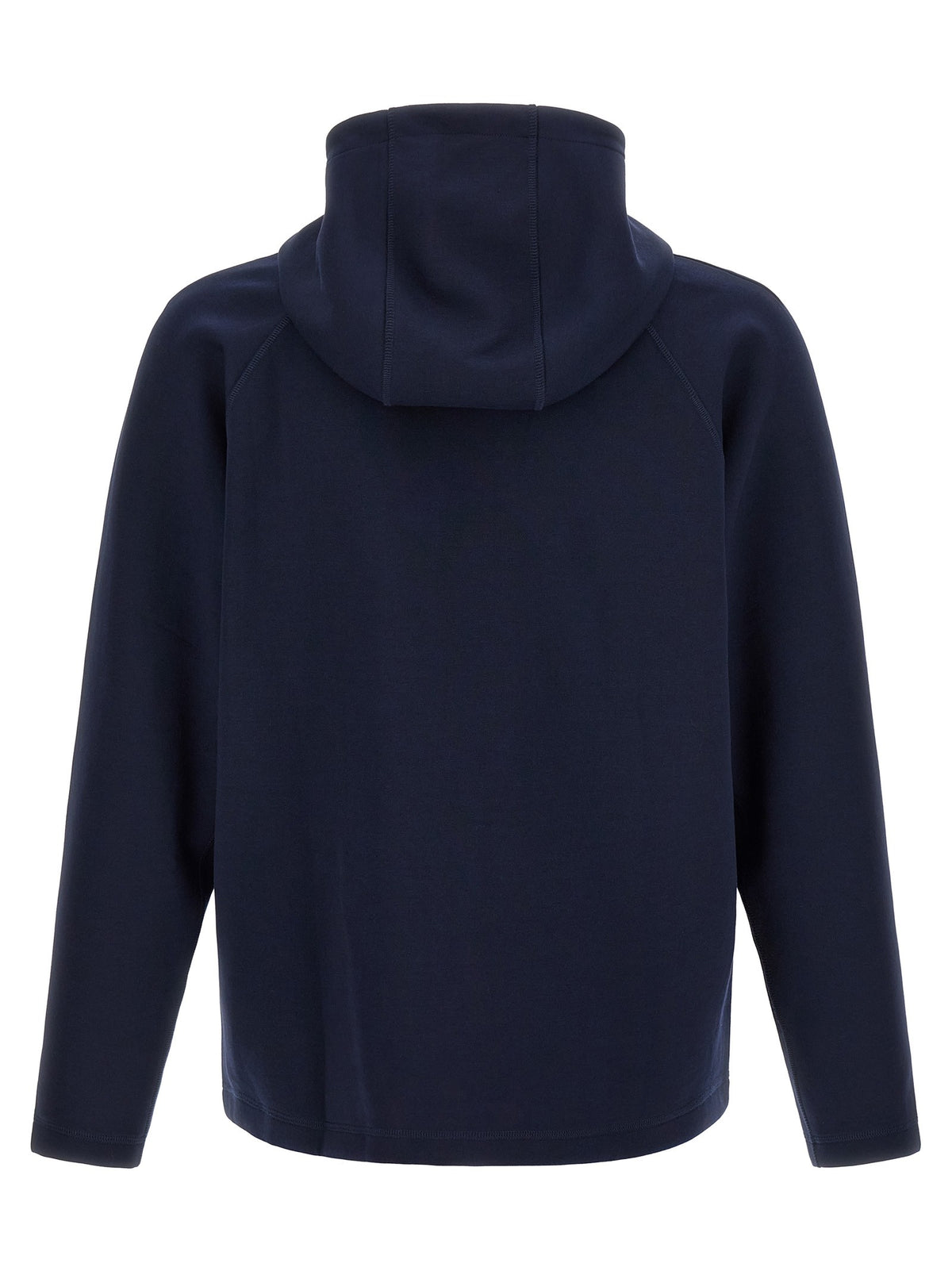 Lacoste Blue Interlock Hoodie Blue, view 2